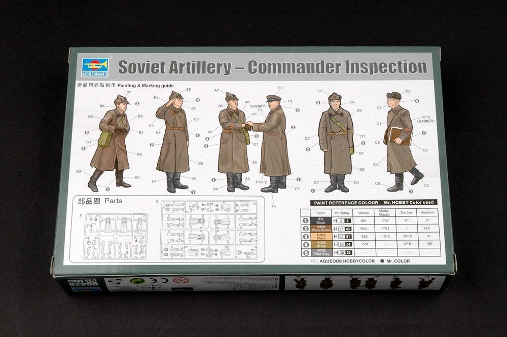 Trumpeter 00428 Artillerie soviétique - Inspection du commandant (1/35) – image 4