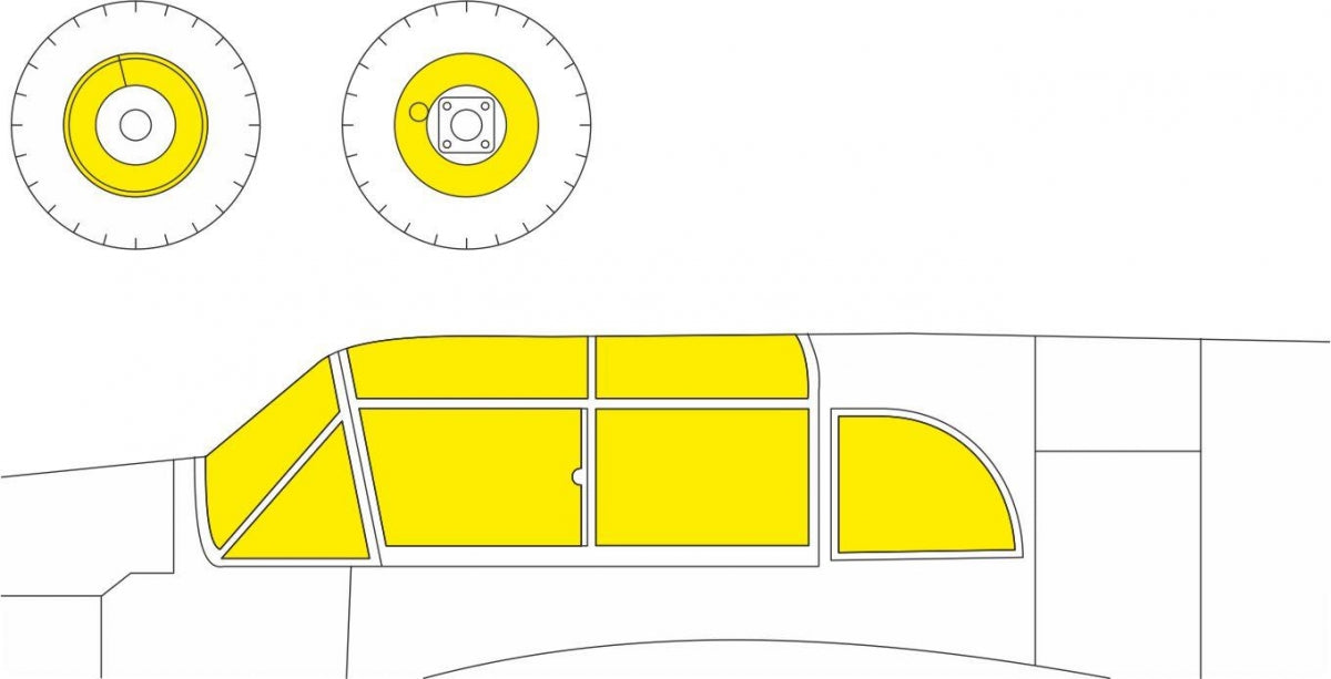 Roues à rayons Eduard 644277 Bf 108 LooKplus EDUARD 1/48  – image 11