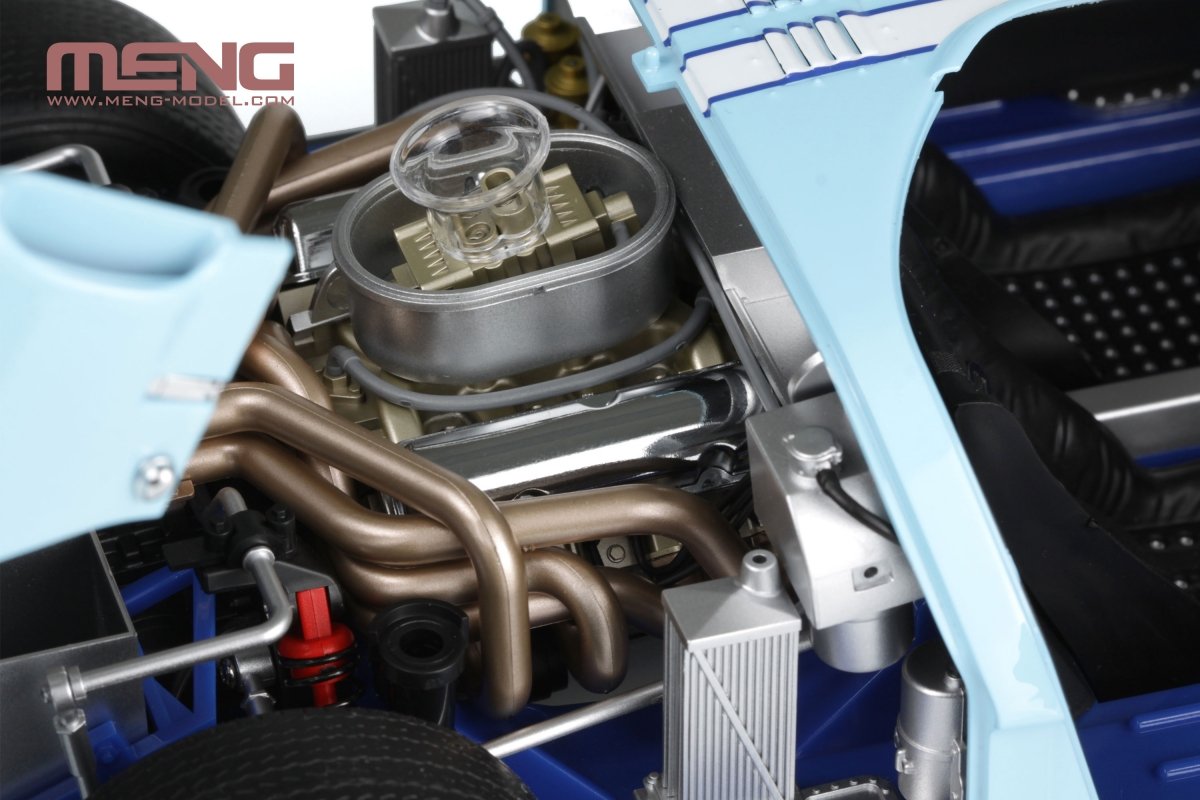 Maquette Meng RS-001 Ford GT40 Mk.II &amp;#39;66 (Édition pré-peinte) au 1/12 – image 2