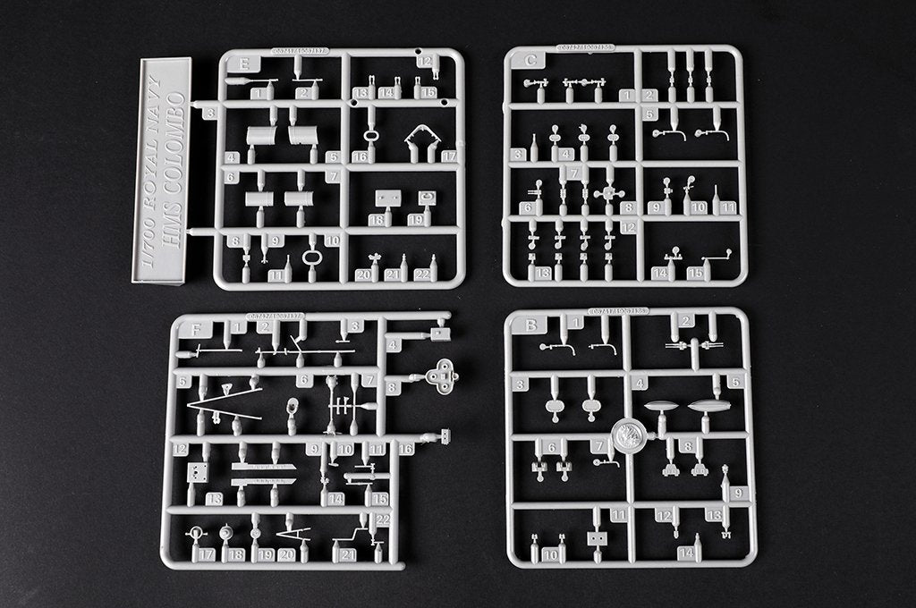 Trumpeter 06742 HMS Colombo 1/700 – imagen 6