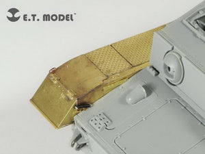 Garde-boue ET Model EA35-047 pour char allemand Pz.Kpfw.IV de la Seconde Guerre mondiale (version tardive) pour maquette DRAGON smart au 1/35 – image 3