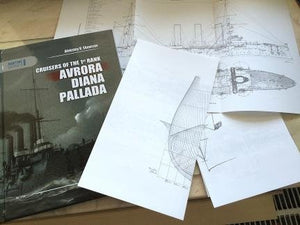 MMP Books 78562 Maritime : Croiseurs de 1er rang. Avrora, Diana, Pallada EN – imagen 2