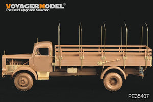 Camion allemand Benz L4500A de la Seconde Guerre mondiale, maquette Voyager PE35407 pour Zvezda 02312, échelle 1/35 – immagine 5
