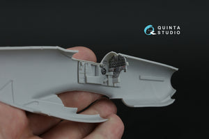 Intérieur coloré imprimé en 3D sur papier décalcomanie pour F-82H Twin Mustang (Modèles) (Petite version) Quinta Studio QDS-48497 (Échelle 1/48) – image 5