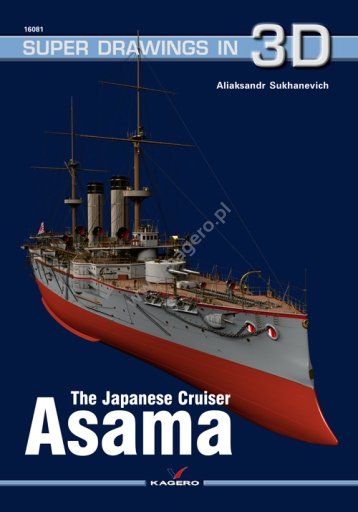 Kagero 16081 Le croiseur japonais Asama FR