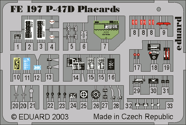 Eduard BIG4815 P-47D-20 1/48 TAMIYA – Bild 6