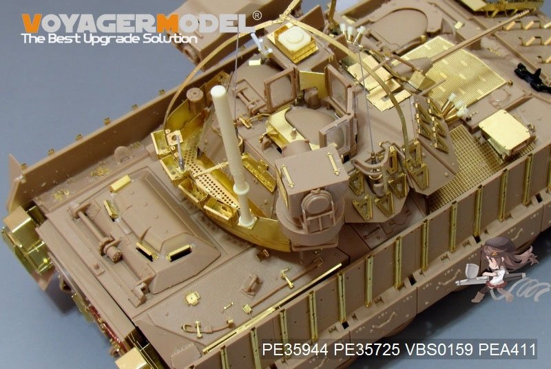 Maquette Voyager PE35944 M3A3 BRADLEY CFV de l&amp;#39;armée américaine moderne (modèle de base pour KINETIC K61014/ OROCHI IM001 IM002) à l&amp;#39;échelle 1/35  – image 13