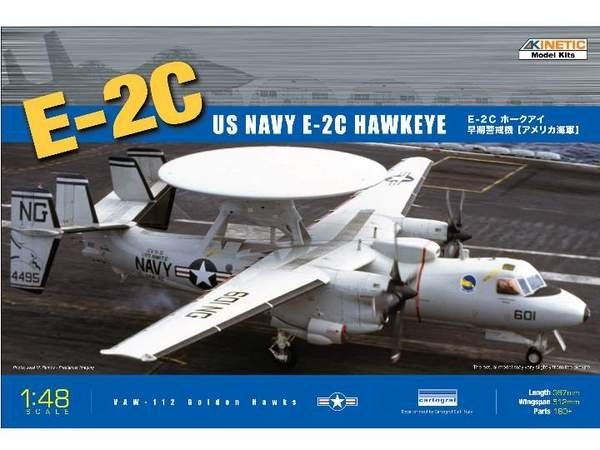 Kinetic K48013 Grumman E-2C Hawkeye (US Navy) (1/48) 