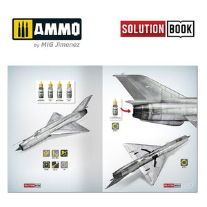 AMMO de Mig Jimenez 6521 Comment peindre du métal nu pour avions - Livre de solutions – immagine 2