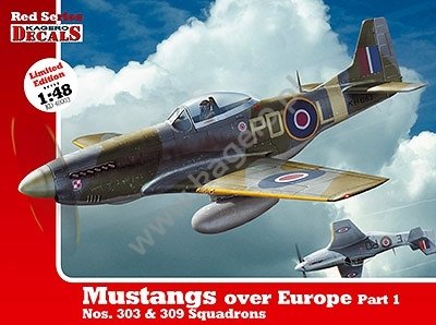 Kagero KD48003 Mustangs over Europe Part 1 Nos. 303 &amp;amp; 309 Squadrons 1/48