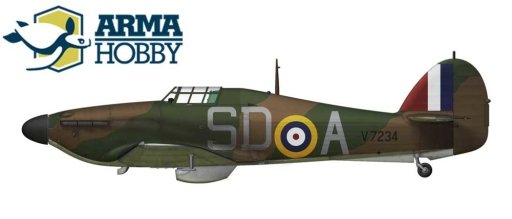 Arma Hobby 70019 Hurricane Mk I Expert Set 1/72 – Bild 8
