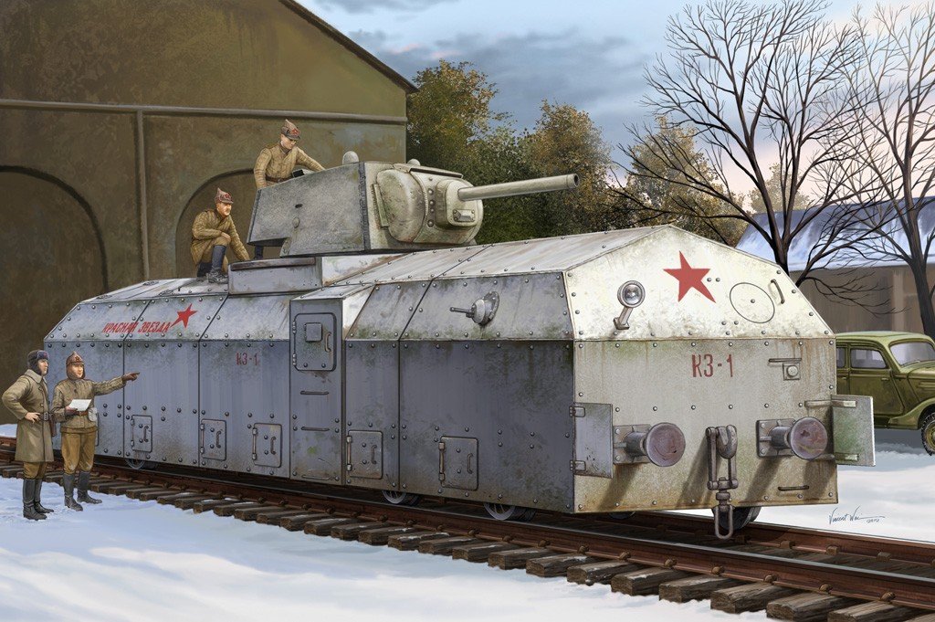 Hobby Boss 82912 Train blindé russe (1/72)