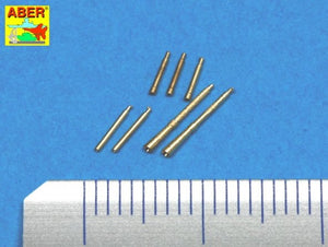 Aber 35L-099 Jeu de 7 embouts de canon pour mitrailleuses soviétiques Degtijarew DT et DP (1/35) – image 2
