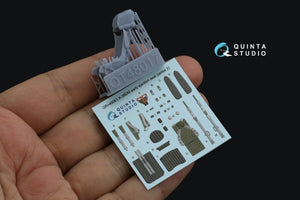 Quinta Studio QR+48061 Siège éjectable K-36DM Série 2 (première version) (pour avions MiG-29, MiG-31, Su-27, Su-33 jusqu&amp;#39;en 2007) (Tous les kits) 1/48 – image 2
