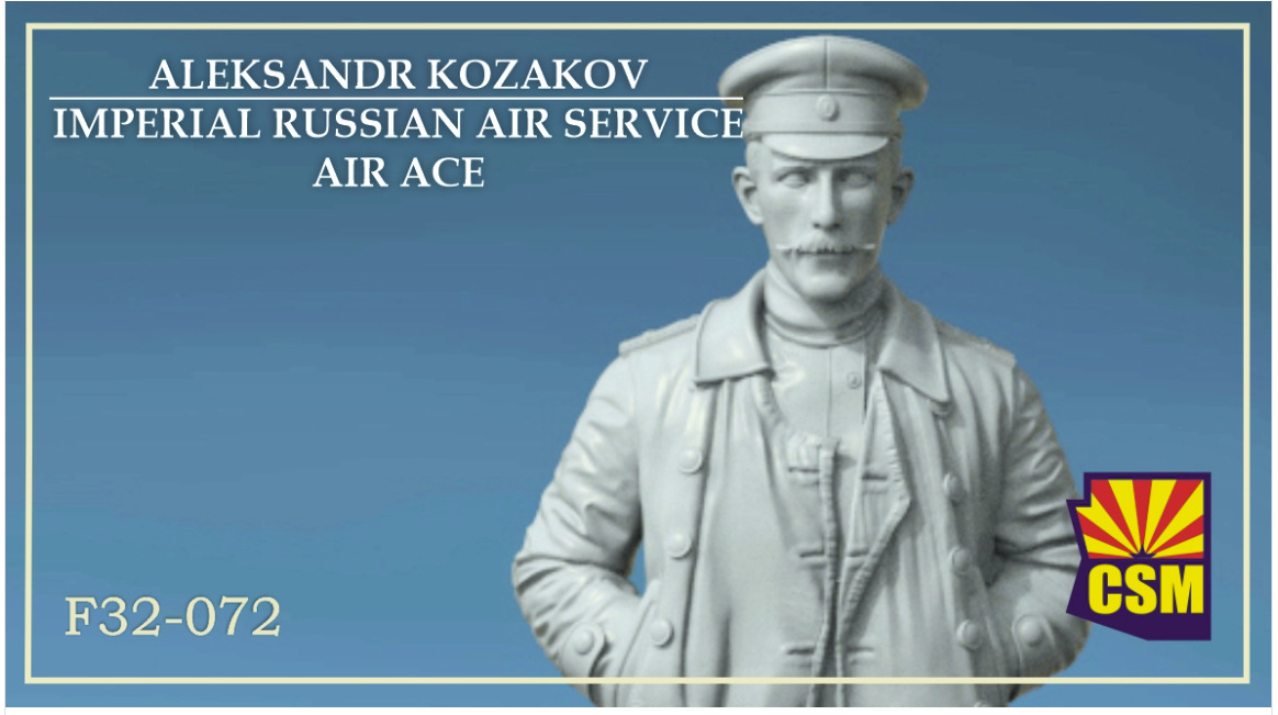 Copper State Models F32-072 Aleksandr Kozakov - As de l'aviation du Service aérien impérial russe 1/32