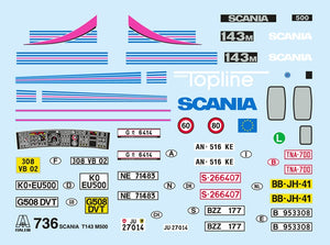 Italeri 0736 SCANIA T 143M 500 Topline 1/24 – image 3