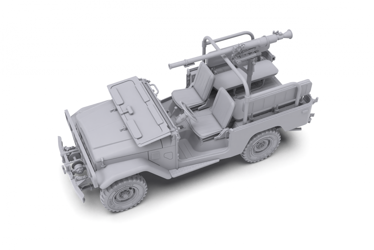 AK Interactive AK35003 FJ43 PICKUP AVEC CANON SPG-9 SANS RECUL 1/35 – image 7