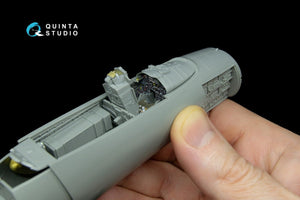 Intérieur imprimé en 3D et coloré sur papier décalcomanie Quinta Studio QD48038 F-15A (pour kit GWH) 1/48 – Bild 3