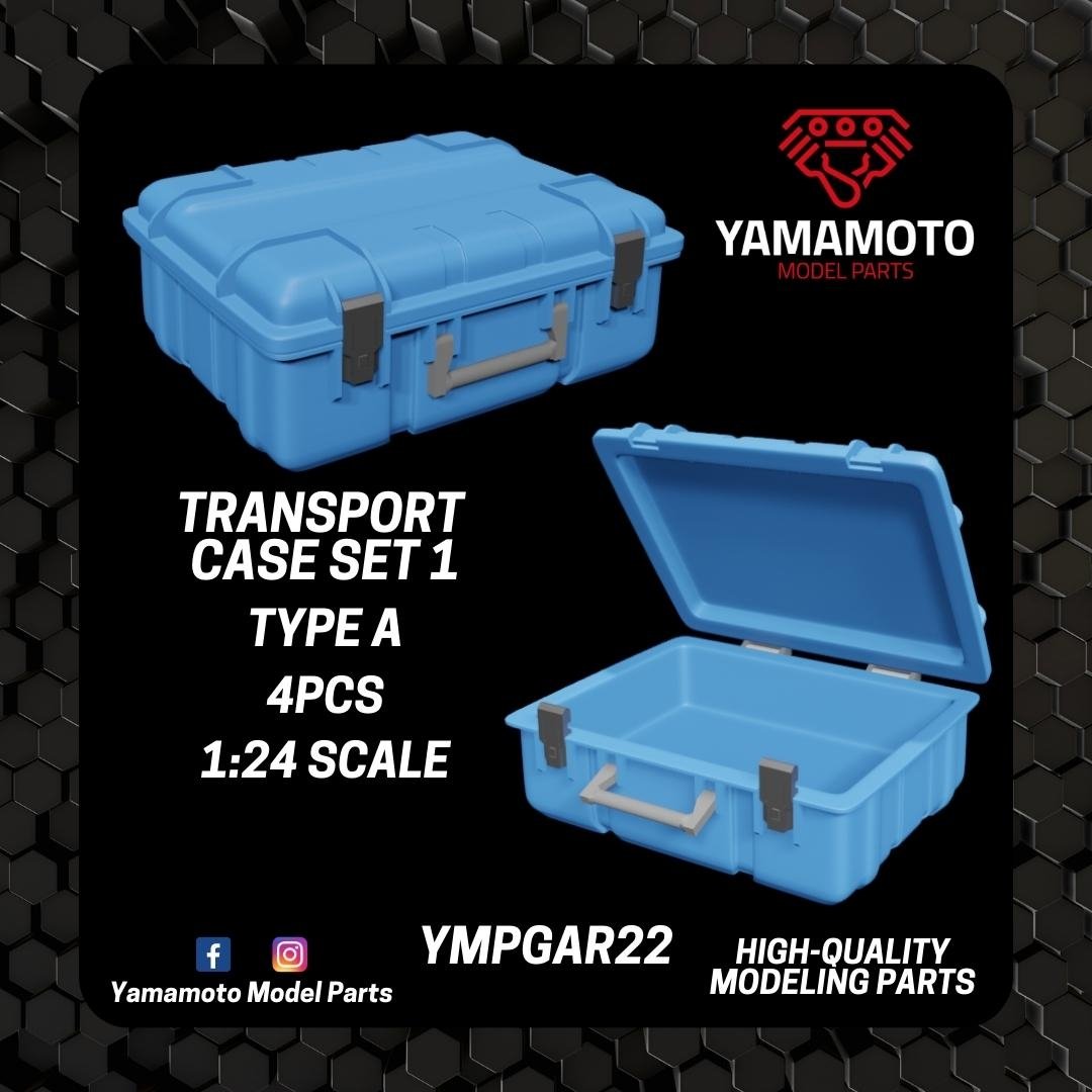 Coffret de transport Yamamoto YMPGAR22, type A, échelle 1/24 – immagine 3