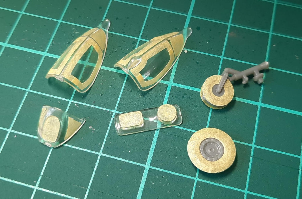 Masque Omask 57050 Mig-17F (pour Airfix) 1/72 – image 2