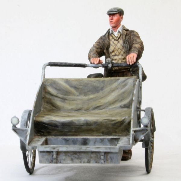 ToRo Modèle 35F106 Les années quarante - Conducteur de pousse-pousse 1/35 – image 4