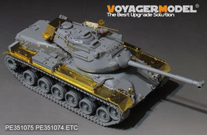 Kit de mise à niveau des ailes de char moyen M47E/M de l&amp;#39;armée américaine moderne Voyager Model PE351075 pour Takom 1/35 – image 2