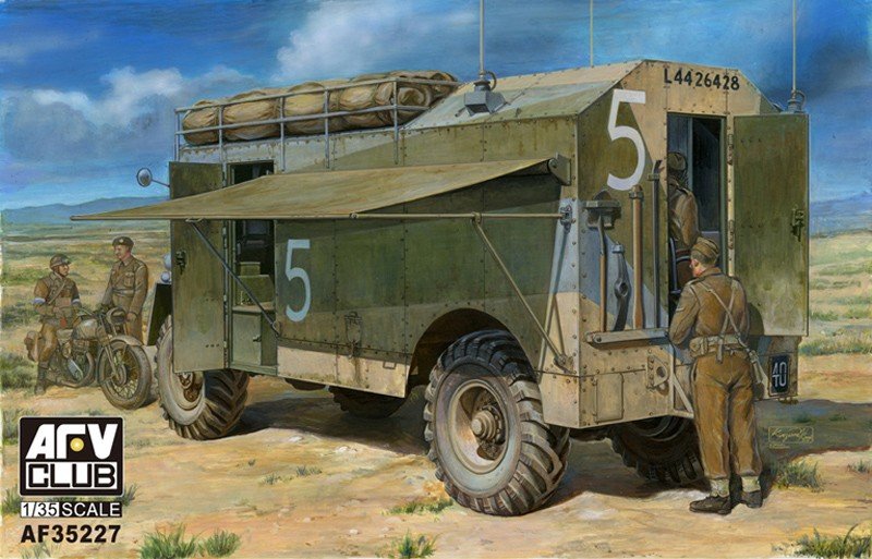 AFV Club 35227 AEC Dorchester 4x4 ACV (Intérieur complet) (1/35)