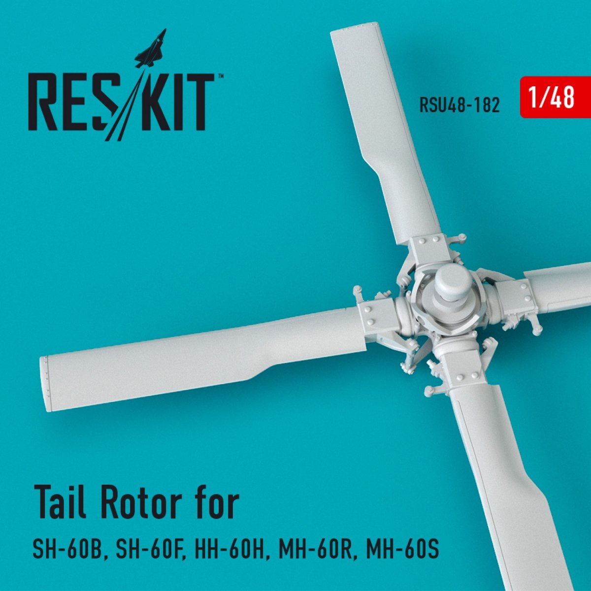 RESKIT RSU48-0182 ROTOR DE QUEUE POUR SH-60B, SH-60F, HH-60H, MH-60R, MH-60S 1/48