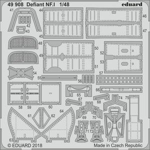 Eduard 49908 Defiant NF. I AIRFIX 1/48 – immagine 2