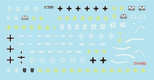 Star Decals 72-A1052 Balkans Seconde Guerre mondiale n° 2. Échelle 1/72  – Bild 3
