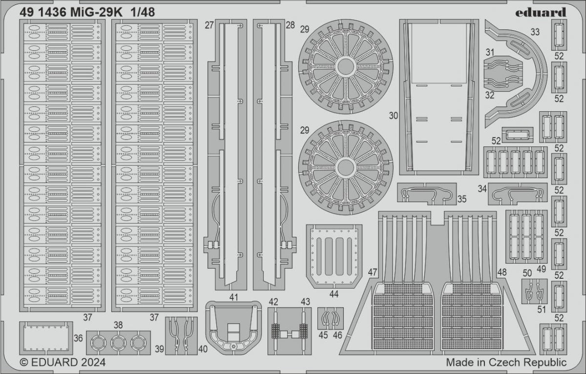 Eduard 491436 MiG-29K HOBBY BOSS 1/48 – immagine 2