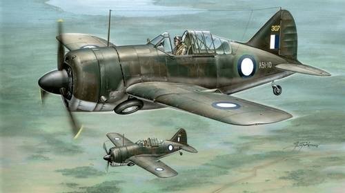 Maquette Special Hobby 48057 Buffalo modèle 339-23 RAAF et service de l&amp;#39;armée américaine (1/48)