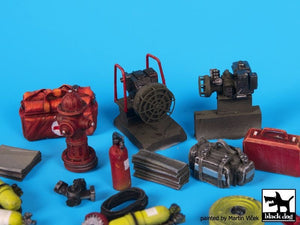Ensemble d&amp;#39;accessoires pour pompiers Black Dog T35144, échelle 1/35 – image 2