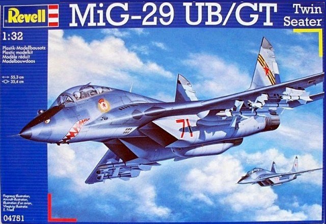 Revell 04751 MiG-29UB/GT biplace (1/32)