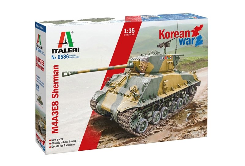 Italeri 6586 Sherman M4A3E8 - Guerre de Corée 1/35 – image 2