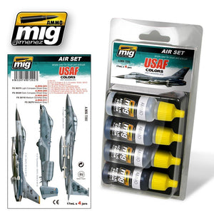 Munitions de Mig Jimenez 7202 USAF Couleurs Gris Jets Modernes