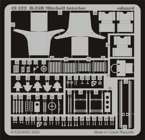 Eduard BIG4861 B-25B Miniatures précises au 1/48 – image 4