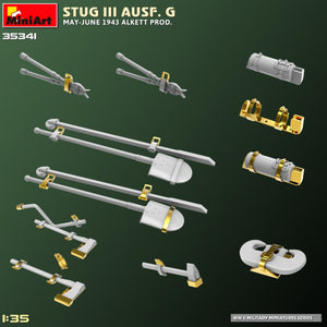 MiniArt 35341 STUG III AUSF. G MAI-JUIN 1943 ALKETT PROD. 1/35 – immagine 11