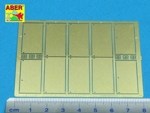Aber 48013 Jupes latérales pour Panther Ausf.G et Jagdpanther (1/48) – image 2