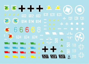 Star Decals 35-873 PzKpfw III du Pz.Reg.3, 2. Pz.Div. 1/35 – Bild 3