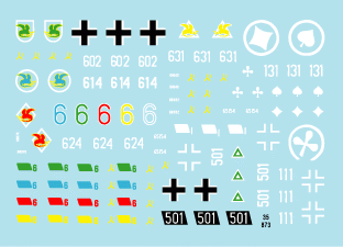 Star Decals 35-873 PzKpfw III du Pz.Reg.3, 2. Pz.Div. 1/35 – Bild 3
