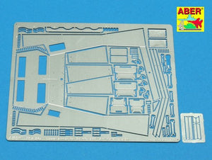 Aber 35A084 Armure supérieure pour Sd.Kfz. 250 Alte (Pour la version tardive) (1/35)