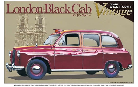 Aoshima 00072 Taxi Londres 1/24