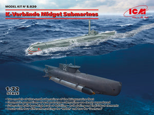 Sous-marins miniatures ICM S020 K-Verbande 1/72 – Bild 2