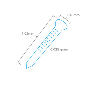 Goupilles noires Modelcraft PPU8174-PB pour poussoir de goupilles PPU8174 (7,5 mm) x 100 – image 2