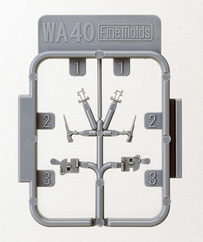 Fine Molds WA40 U.S.NAVY 5&amp;quot;/25 Caliber Gun 1/700 – zdjęcie 3