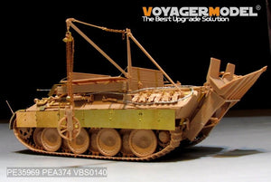Modèle Voyager PE35969 Bergepanther Ausf.A allemand de la Seconde Guerre mondiale (type ancien, porte-outils Panther A) de base pour MENG SS-015 1/35 – Bild 6