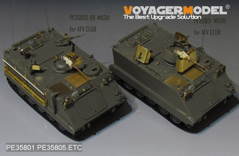 Maquette Voyager PE35801 Véhicule blindé de transport de troupes USM113A1 moderne (Guerre du Vietnam) - Modèle de base pour AFV CLUB AF35113 1/35 – image 11