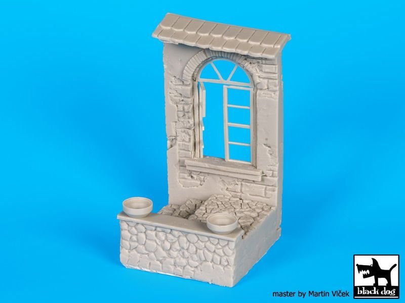Socle de fenêtre de maison Black Dog D35067 1/35 – imagen 6