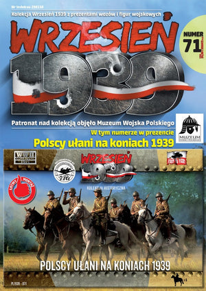 Premiers à combattre PL071 Uhlans polonais à cheval 1939 1/72